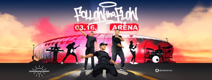 A Follow The Flow Arénakoncertre készül 2024-ben - Jegyek itt!